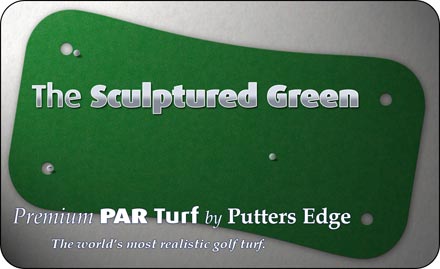 The Sculpted Green by Putters Edge™ putting greens