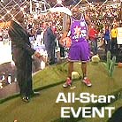 NBA Celebrity All-Star Game 2009 features Putters Edge PAR turf putting green